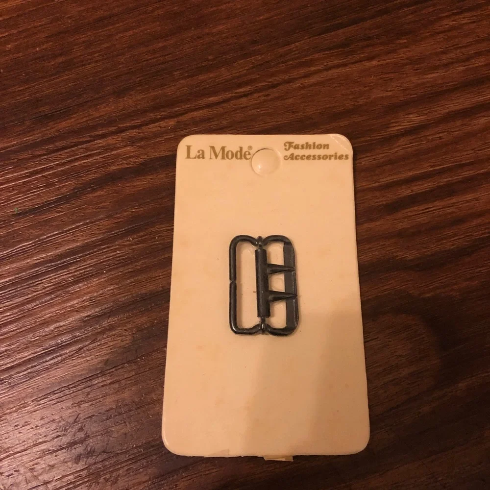 Vintage La mode Black belt buckle